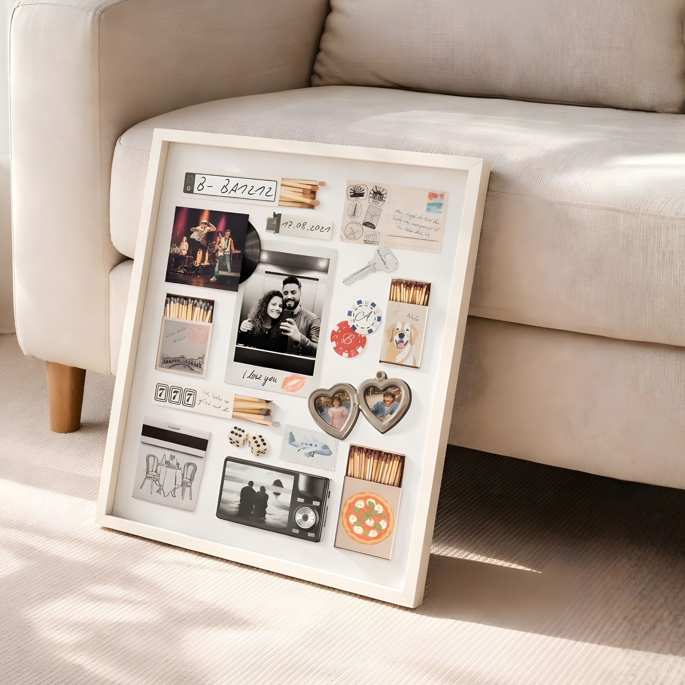  True-Threads - Geburtstagsgeschenk für ihn | Streichholzschachtel Geschenk für Sie und Ihn | Canva Vorlage 