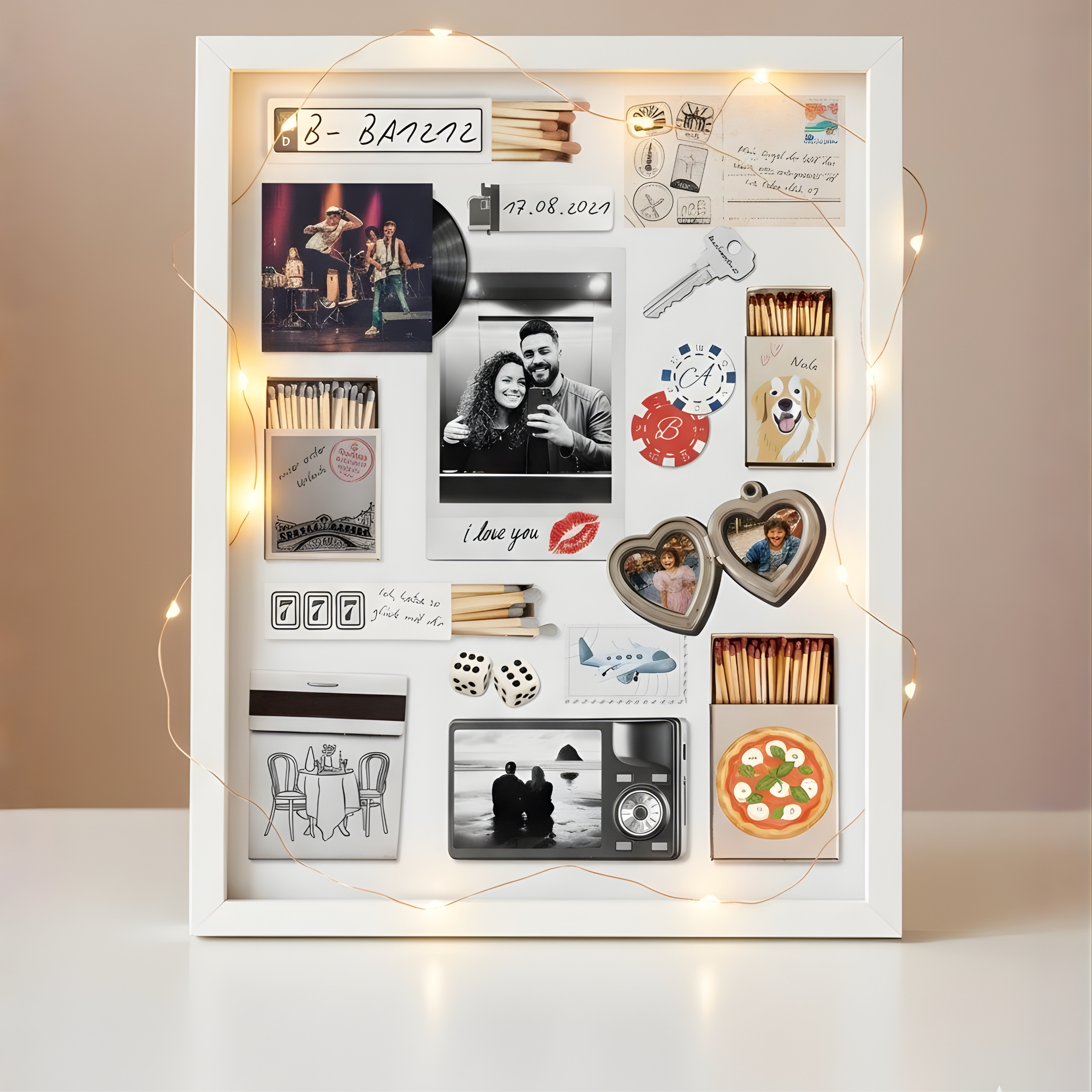  True-Threads - Geburtstagsgeschenk für ihn | Streichholzschachtel Geschenk für Sie und Ihn | Canva Vorlage 